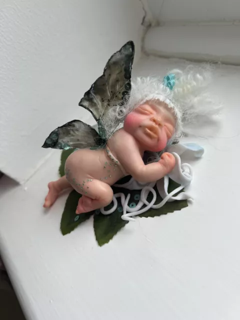 Ooak Artist Doll Baby Fairy