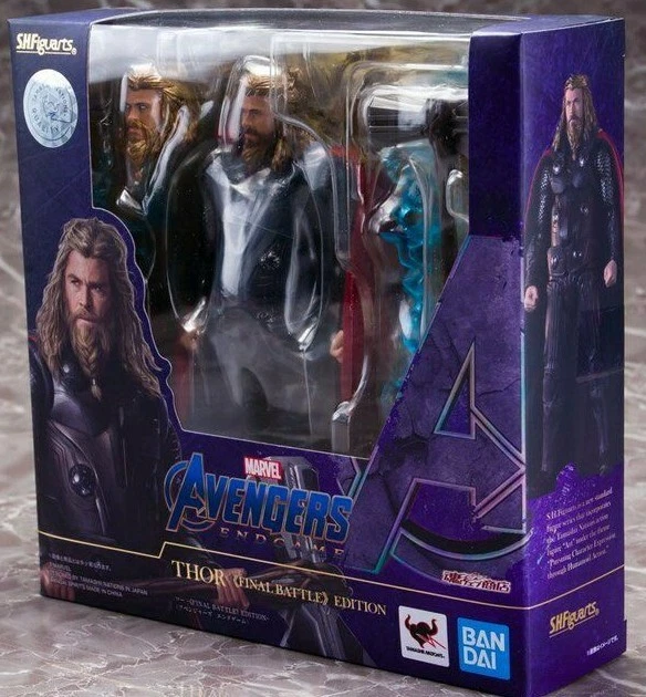 TAMASHII NATIONS Bandai Avengers: Endgame – Thanos (5 Anni Dopo) Action Figure S.H. Figuarts 19 Cm