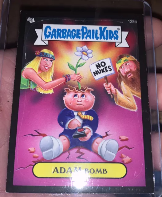 2013 Topps Garbage pail kids series 2 Adam Bomb 128a black parallel