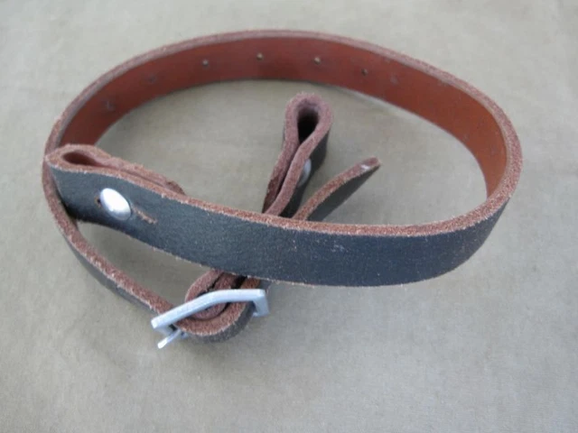 WH Stahlhelm Kinnriemen Helmkinnriemen 1939-44 WWII Helmet Chin Strap Wehrmacht