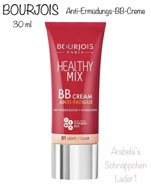 BOURJOIS Healthy Mix BB Cream 01 Light 30 ml Anti-Müdigkeit Creme Gesichtscreme