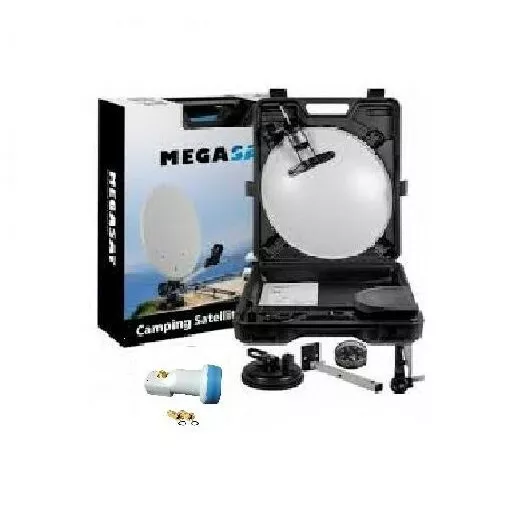 KIT CAMPING CAR HD ME Parabole 35 CM + LNB Single 0.1dB HDME