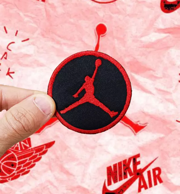 Patch ricamata Jordan rotonda Nike Nba