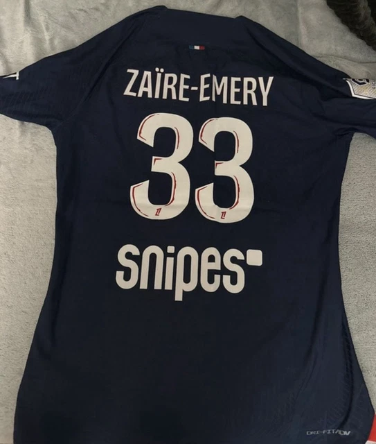 Maillot Nike Football PSG Away Rétro Stock Pro LUCAS 2014/15 - S | LineUp. Vintage Football Store