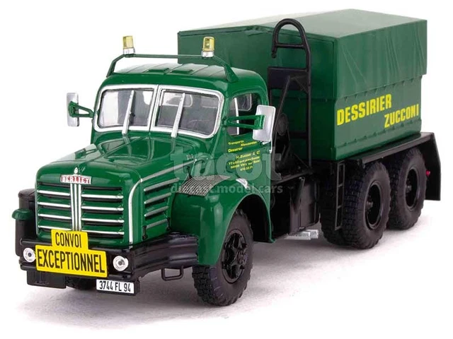 NOREV 1:43 Berliet TBO 15 Avec Benne - France 1957 - Miniature Rare