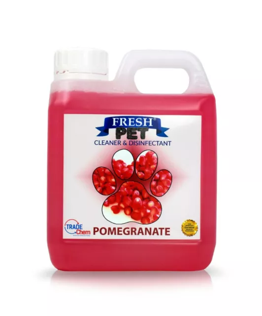 Pet Kennel Dog Disinfectant Cleaner Animal Pre-filled Pomegranate Fresh Pet