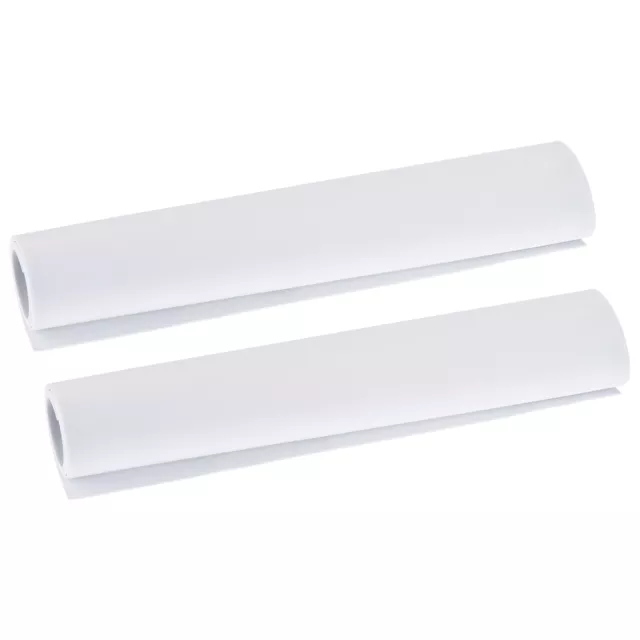 White EVA Foam Sheets Roll 13 x 39 Inch 1mm Thick for Crafts DIY Projects, 2 Pcs