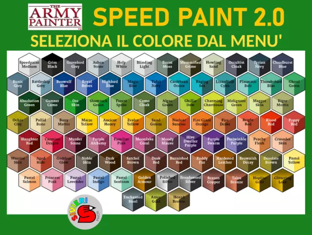 Army Painter Speedpaint 2.0 - Colori da 18ml : Scegli il tuo Colore! Speed Paint