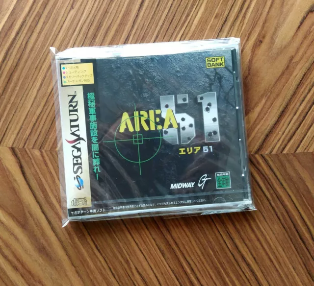 Zone 51 Ntsc-J Japon Sega Saturn Scellé Envoi Combiné