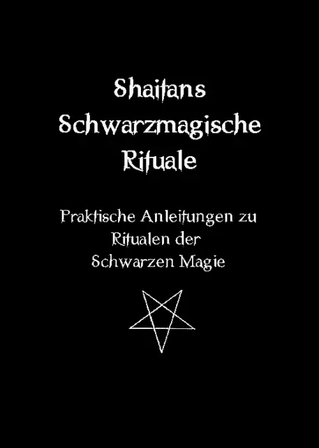 VOODOO RITUALE Magie BUCH Liebeszauber Hexen ZAUBER Geister Fluch + WEIHRAUCH !