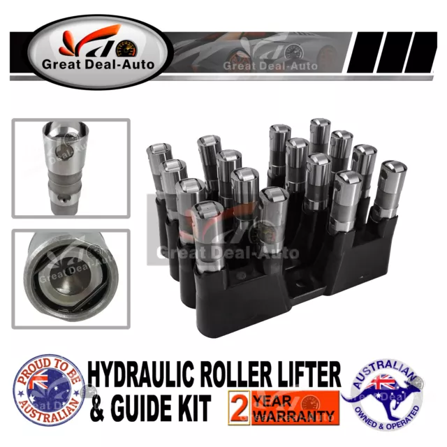 High Performance Roller Lifters & Guides For LS1 LS2 LS3 LS7 L98 Holden Chevy