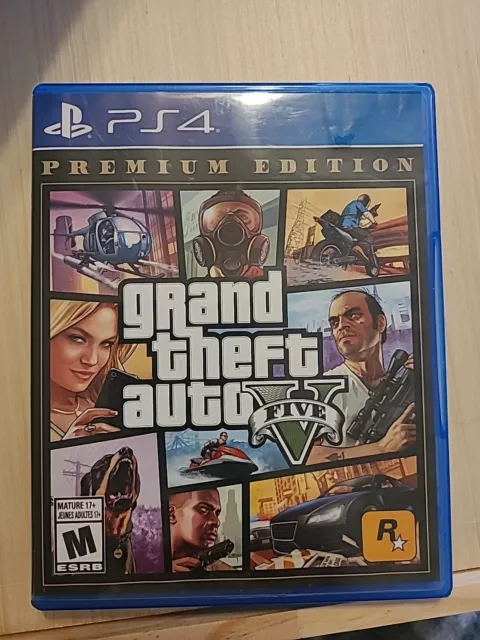 Grand Theft Auto V Premium Edition (PS4, 2018)