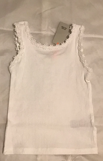 River island mini girls aged 3-4 years stone paperbag buckle belted shorts set 5