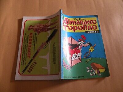 Almanacco Topolino 1971 N.176 Mondadori Disney Originale Molto Buono Bollino
