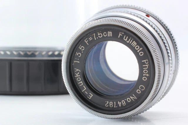 N. MINT] FUJIMOTO Photo E-Lucky 7.5cm 75mm f/3.5 Enlarging Lens
