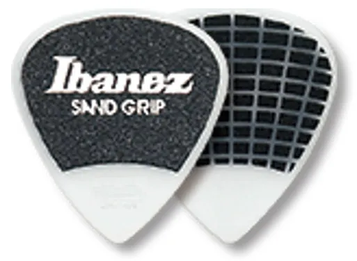 Ibanez Sandgrip Plektren PA16XSG-WH, 6er Pack, 1,20 mm, weiß, Grip Wizard