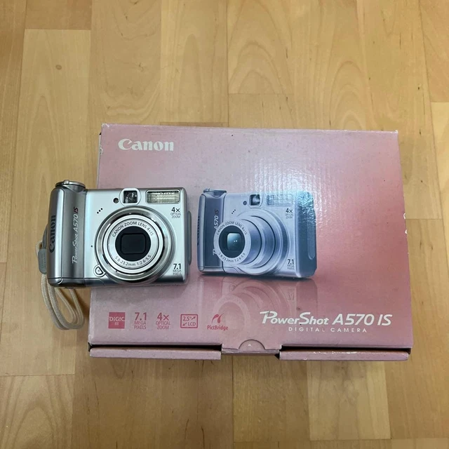 CANON POWERSHOT A570 IS $160.00 - PicClick CA