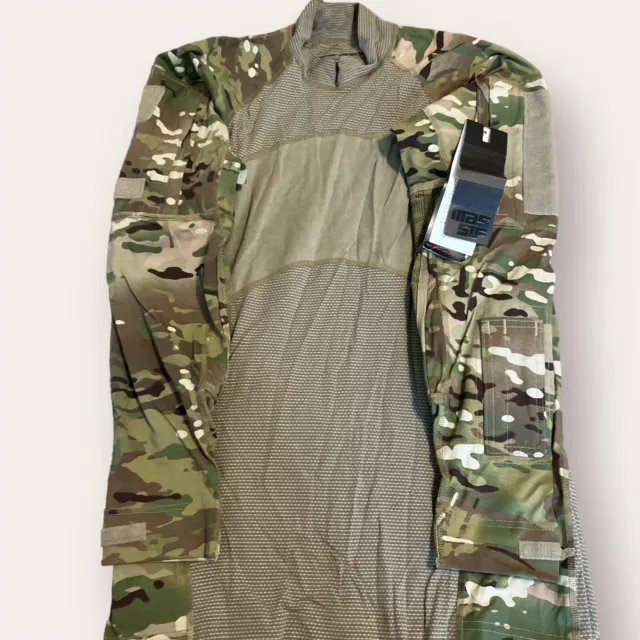 ARMY Combat Shirt Men Medium Camo ISSUE OCP MULTICAM FLAME RESISTANT Massif