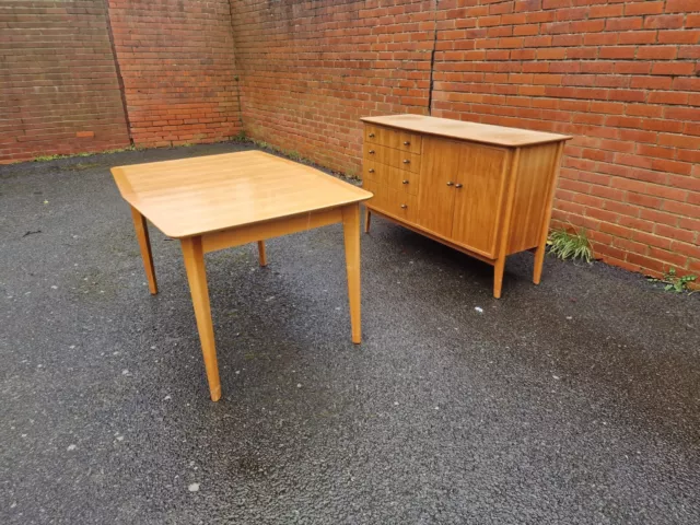 Mid Century Gimson And Slater Sideboard & Extending Dining Table