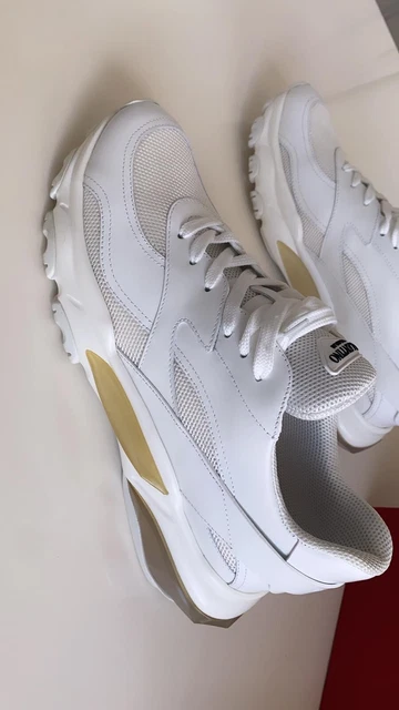 Baskets Valentino Garavani Taille 38 Neuves - Cuir Multicolore, Strass, Fabriquées En Italie