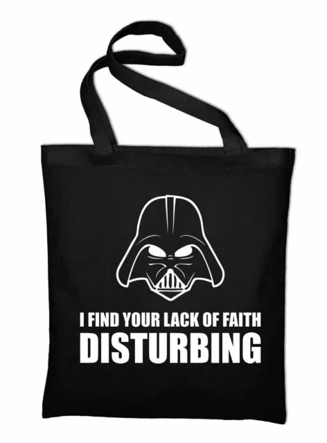 Darth Vader Jutebeutel I Find Your Lack Of Faith Disturbing Beutel Star Wars