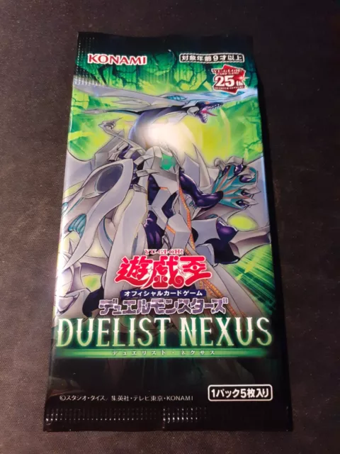 Duelist Nexus OCG Booster Pack - Yu-Gi-Oh - YuGiOh - Japanese - Factory Sealed