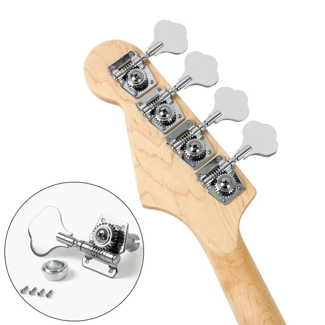 4 STRING BASS Guitar Tuners Tuning Pegs Keys Machine Heads Open 4R 15.