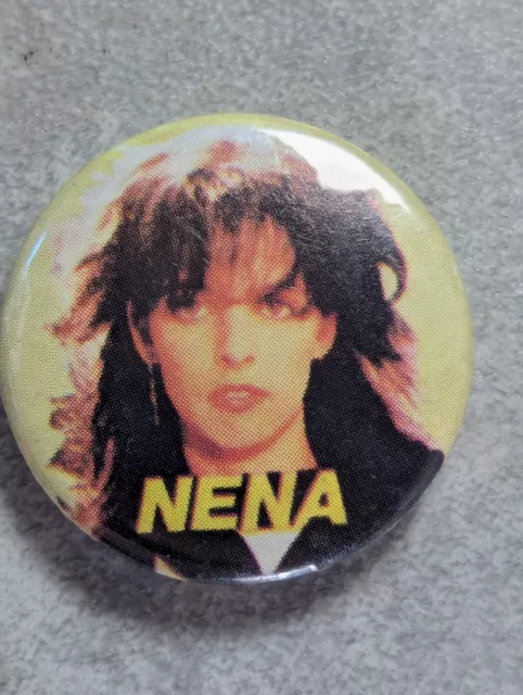 Vintage 80s Nena Pin BADGE