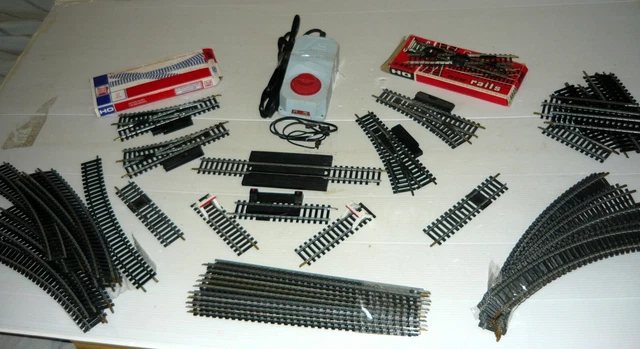 LOT RAILS ET aiguillages Jouef ancien tôle HO EUR 12,00 - PicClick FR