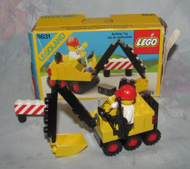 VINTAGE LEGOLAND LEGO set 6631 Steam Shovel Complete in Box, No ...
