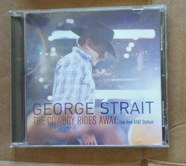 George Strait - The Cowboy Rides Away: Live from AT&T Stadium CD - 20 Tracks