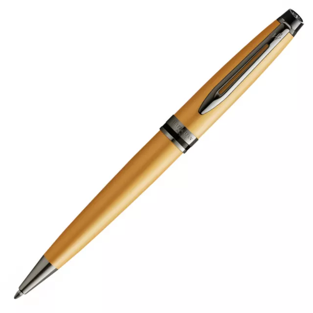 WATERMAN Expert Ballpoint Pen - Gold Ruthenium Trim - NEW