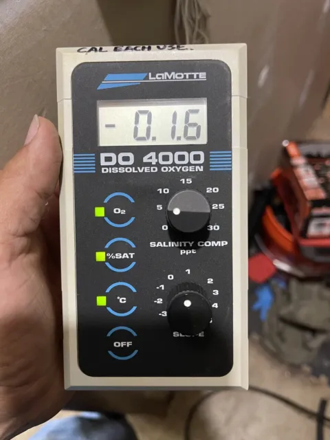 Lamotte Dissolved Oxygen Meter DO-4000