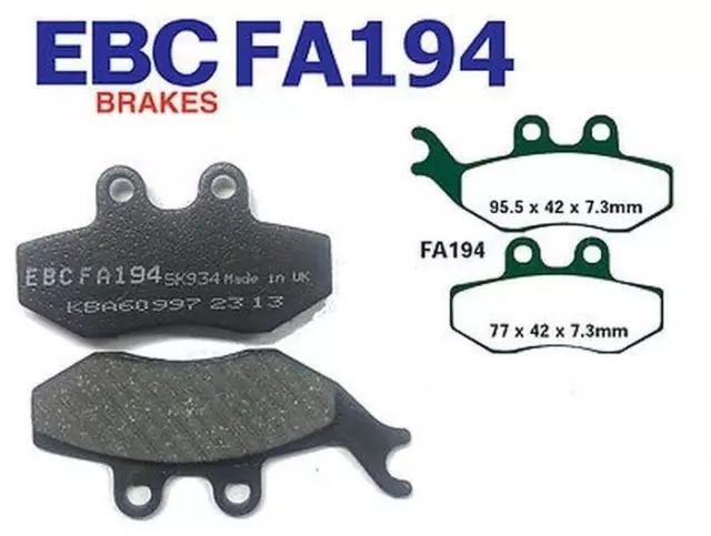 EBC Bremsbeläge FA194 für Aprilia Sachs ETX RX RS MX SX ZX