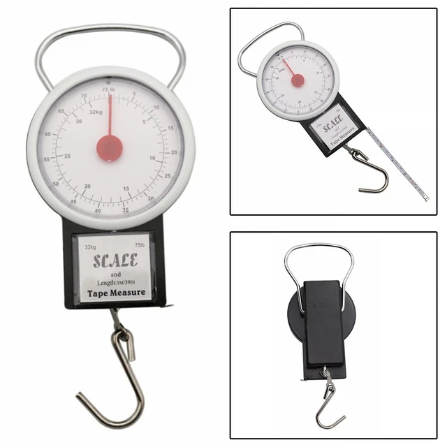 Balance De Pêche Zebco De-Liar Avec Ruban à Mesurer – Modèle 208 – Boîte D’attache Incluse – État Neuf (détails)