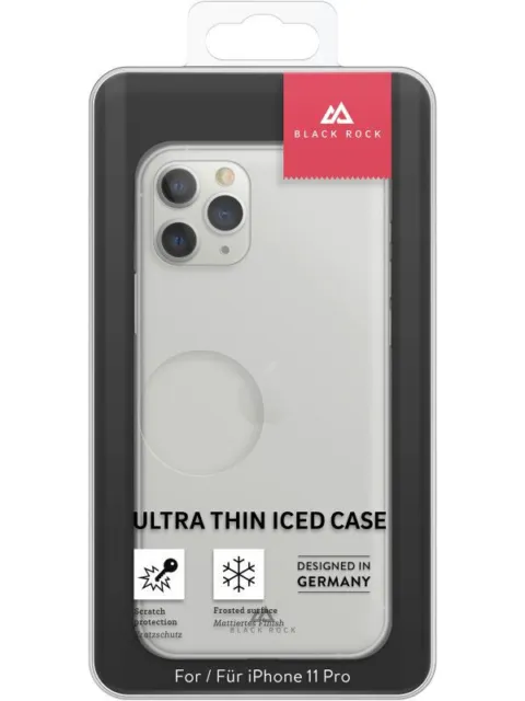Black Rock Ultra Thin Iced Case Apple iPhone 11 Pro Schutz Hülle Cover Etui B94