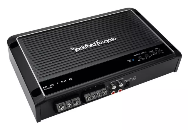 ROCKFORD FOSGATE R150X2 Auto Verstärker 2 Kanal Endstufe 300W *UVP 169 brückbar