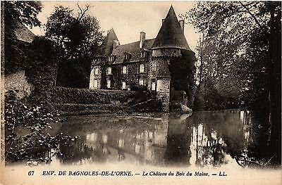 CPA AK Env. de BAGNOLES-de-l'ORNE - Le Chateau du Bois du Maine (355354)