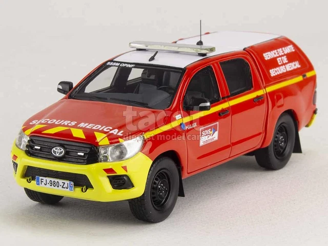 Miniature Nissan NP300 Pompiers - URCI, Alarme, 1/43, Résine - Neuf