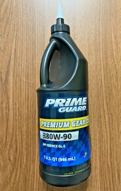 prime gear oil 80w-90    1 u.s quart