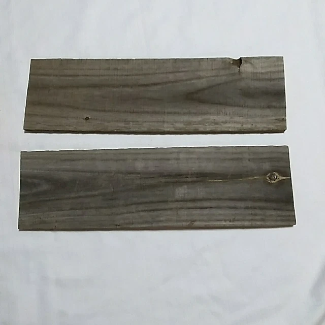 18"x5" Reclaimed Old Fence/Barn Wood Planks Crafts Weathered Boards-Set Of 2 3