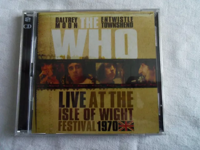 Cd  The Who  Live At The Isle Of Wight Festival 1970