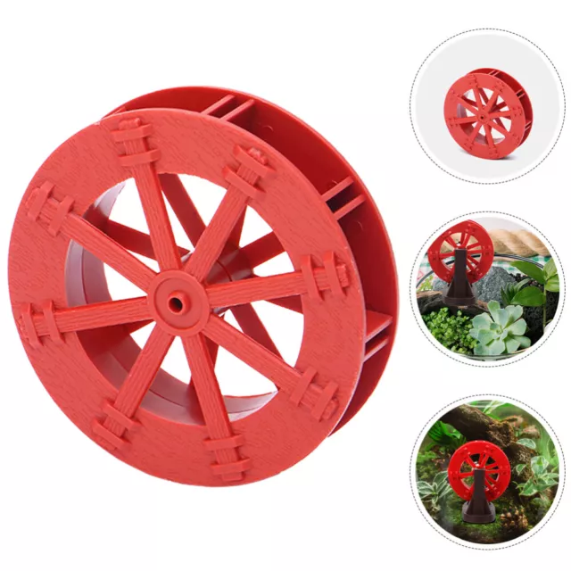 10Pcs Micro Water Wheel Replacement Fountain Layout Water Wheel Photography Prop