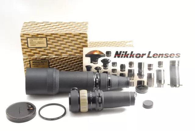 Read[Near MINT in BOX] Nikon Nikkor P Auto 800mm f8 Telephoto Non AI lens Japan