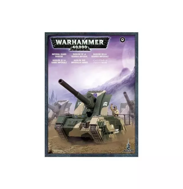 Warhammer 40k Astra Militarum Imperial Guard Basilisk - Brand New in Box