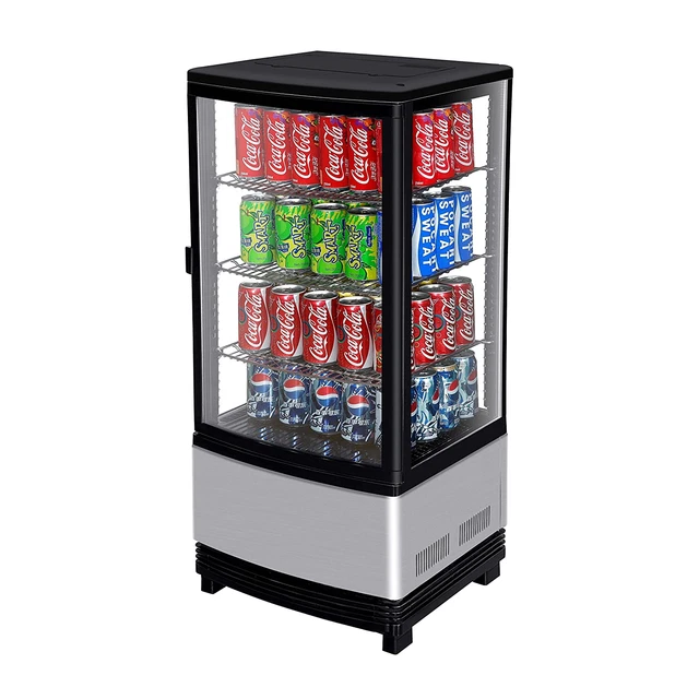 CRT771R 1 Door Glass Show Case with Elegant Design Efficient Refrigeration Syste