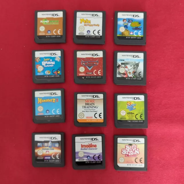 Nintendo DS Game Bundle x12 Games No Box