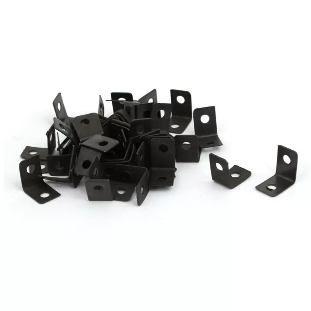 13mmx9mmx13mm 90 Degree Angle Bracket Corner Brace Joint Fastener 50 Pcs