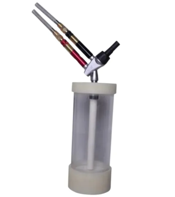 1L Fluidization hopper cup IG06 pump for Electrostatic powder coating durable