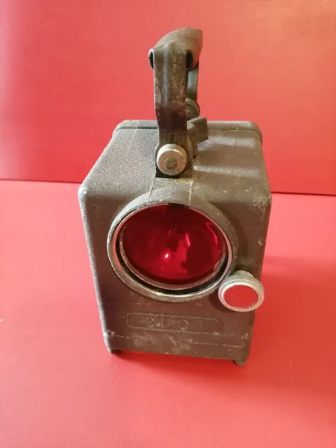 Lampe de gare antique - Antiquités